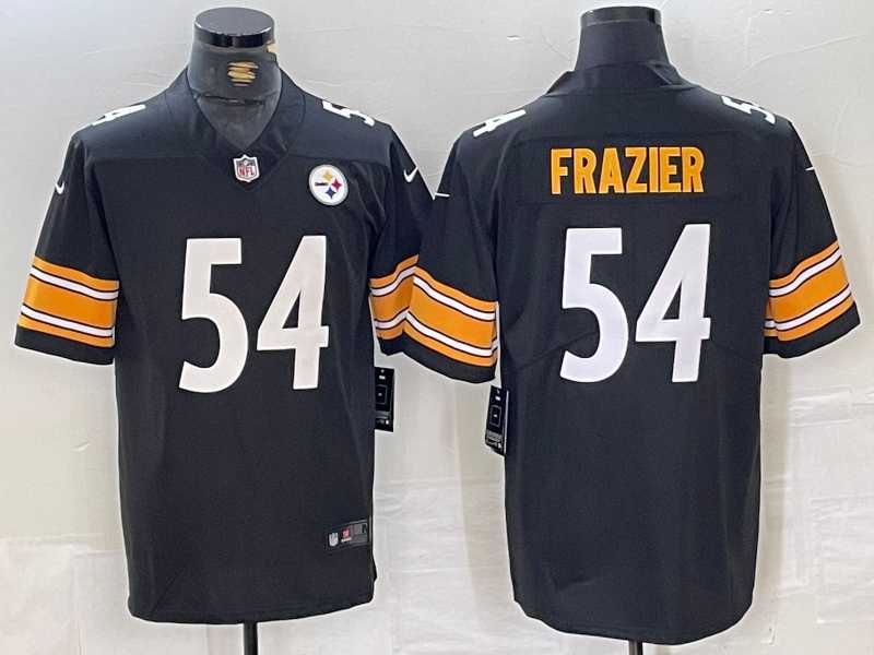Men%27s Pittsburgh Steelers #54 Zach Frazier Black Vapor Untouchable Limited Stitched Jersey